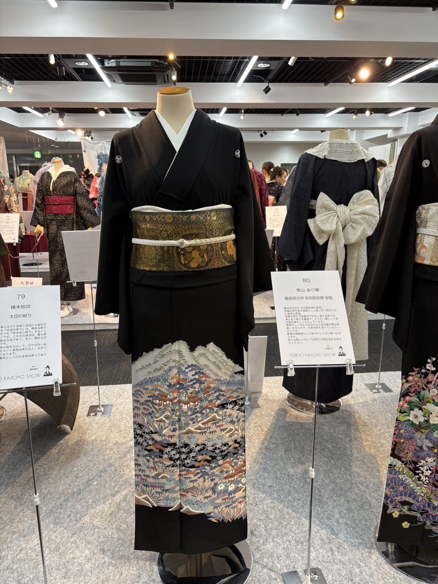 キモノスタイル展　着付け師4