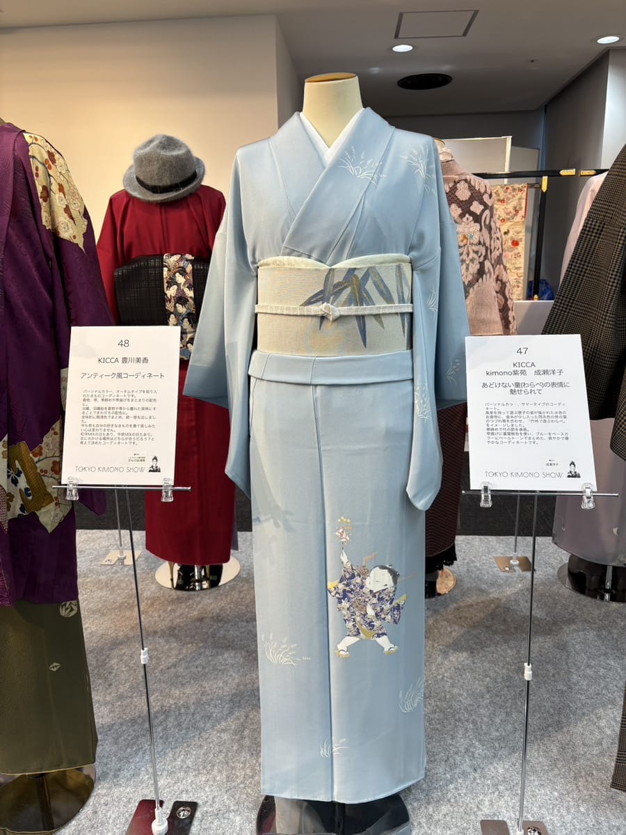 キモノスタイル展　着付け師6