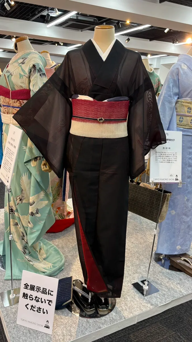 キモノスタイル展　着付け師1