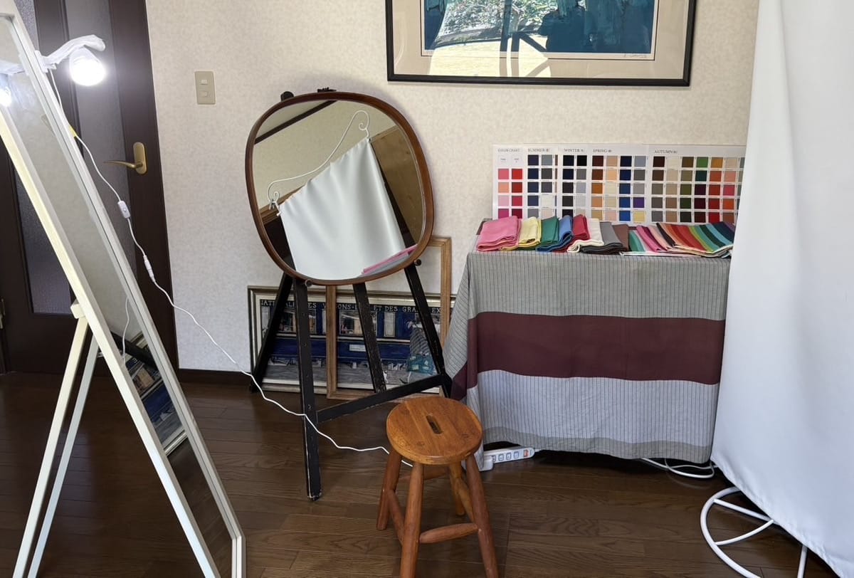 KICCA きものパーソナルカラー診断2